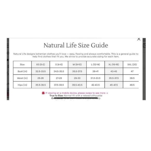 Natural Life Green Floral Maribel Popover Blouse Sz.XL - Picture 12 of 12